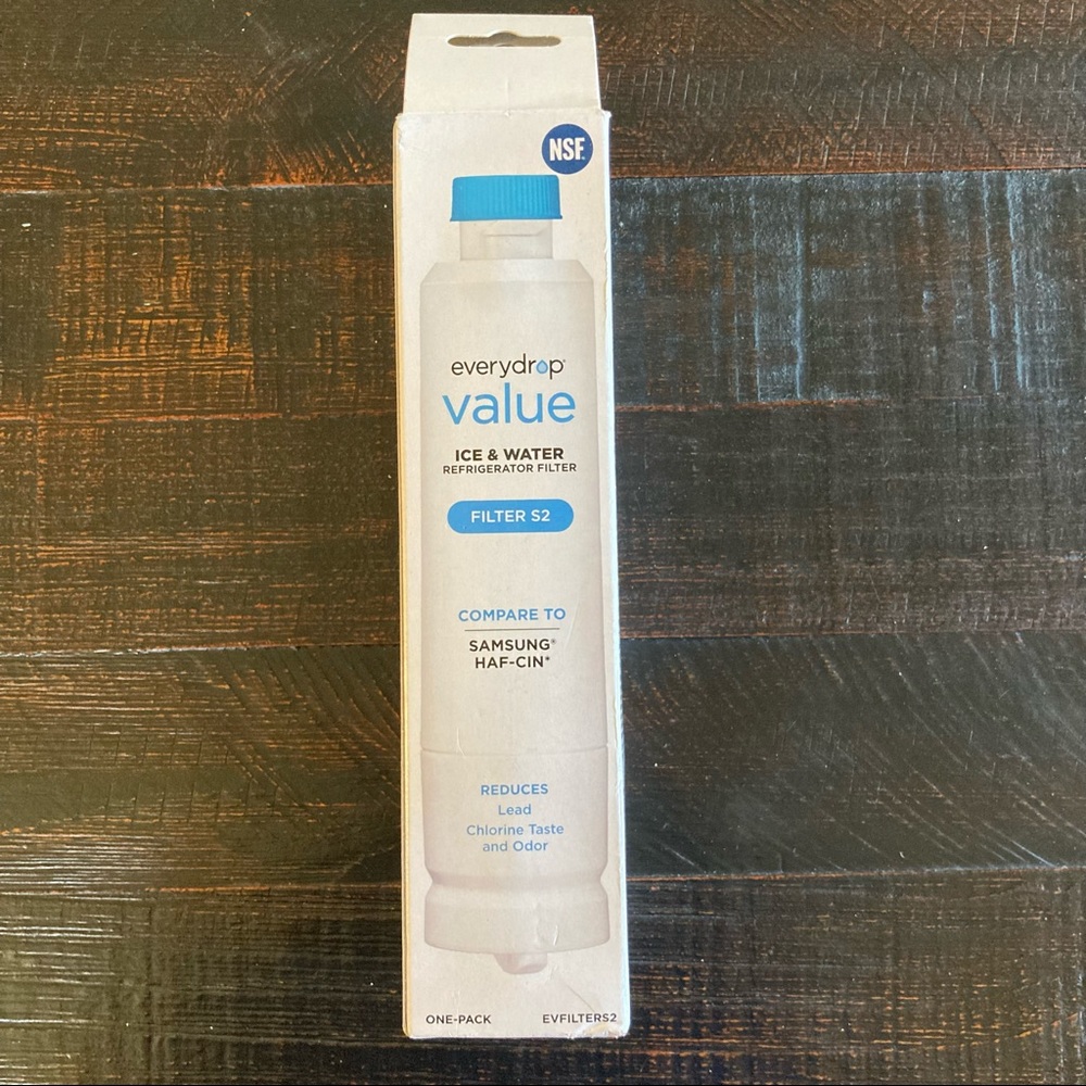 Refrigerator Filter Everydrop Value Filter S2 Compare to Samsung HAF-CIN